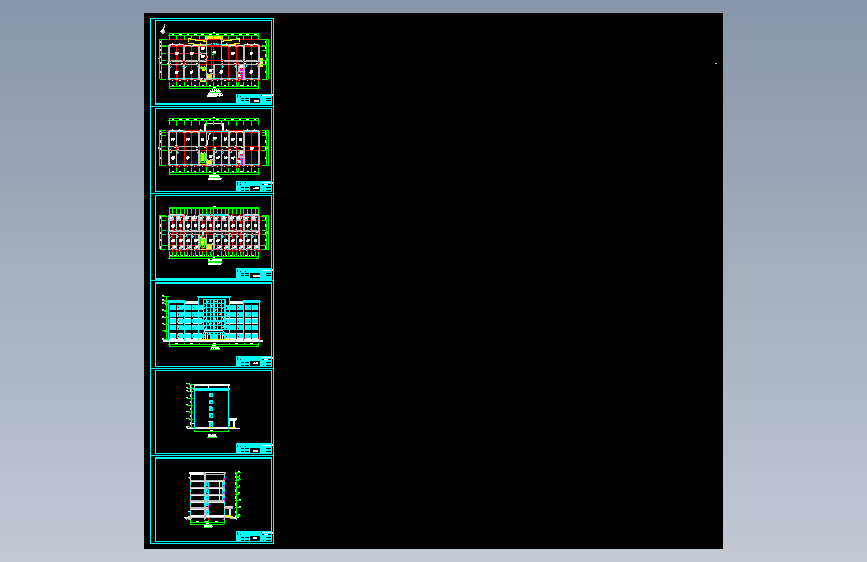 四层办公楼全套图纸