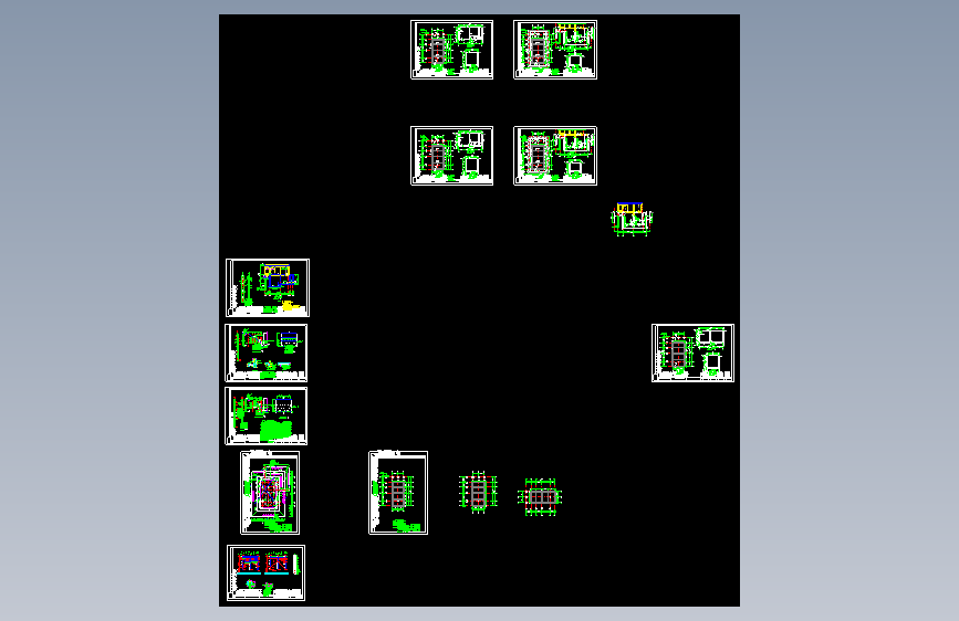 广州某污水提升泵站初步设计方案图纸