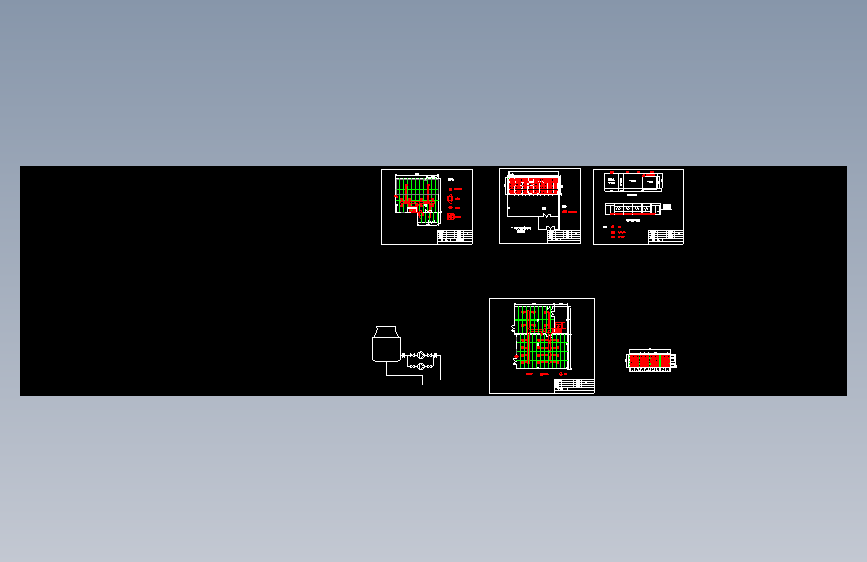 一洗镜车间百级万级净化平面图