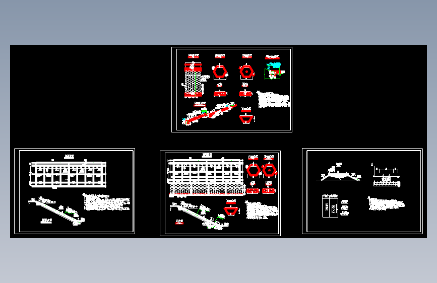 某工程护坡构造图（生态护坡的介绍图纸）