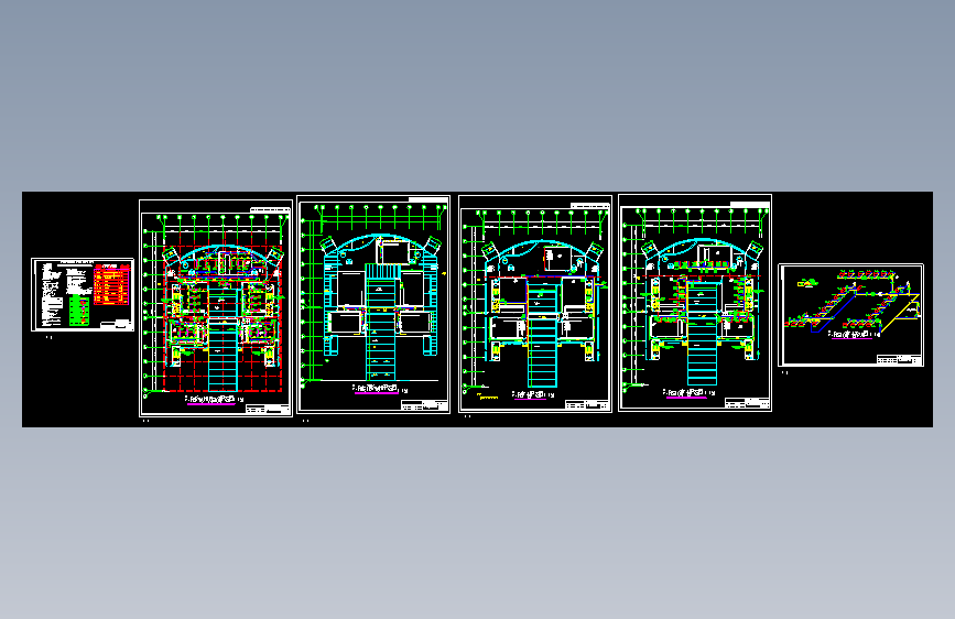 某城市大型电影院暖通设计图纸（含设计说明）