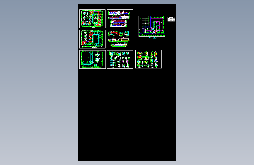 某幼儿园全套设计CAD图纸