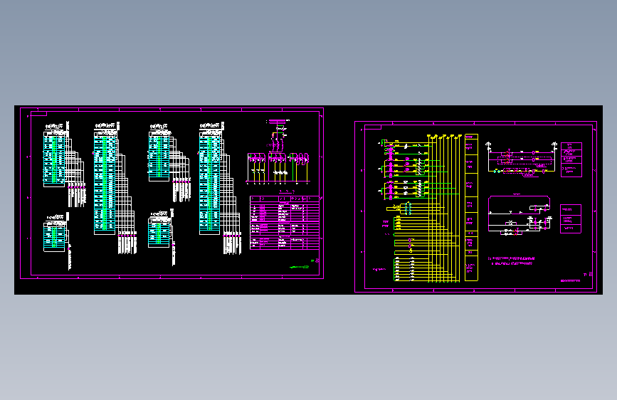 经典的110KVPT接线全图及端子排图