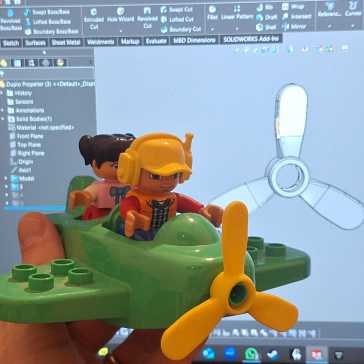 标准双叶片螺旋桨 2.75英寸 (70毫米)