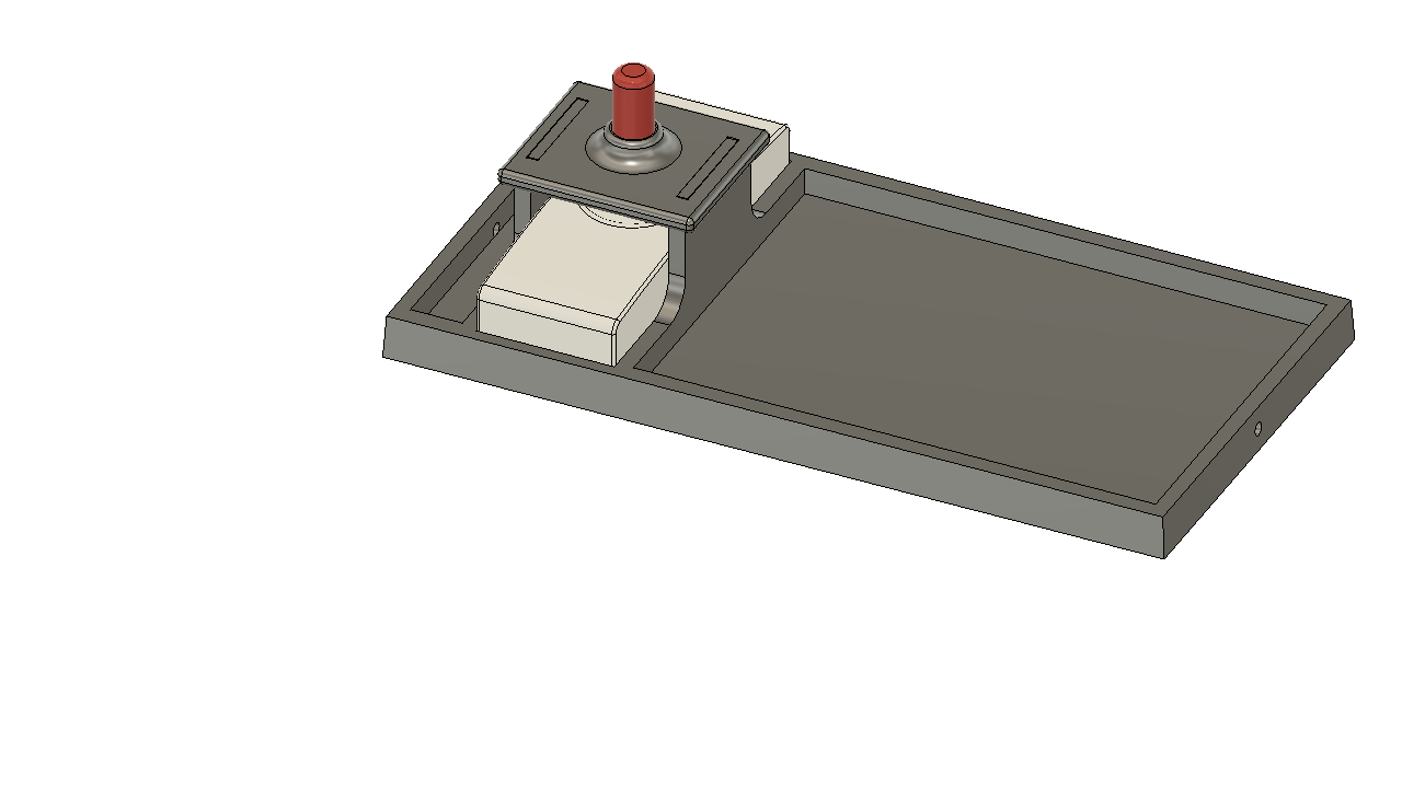 总统印章红色按钮盒