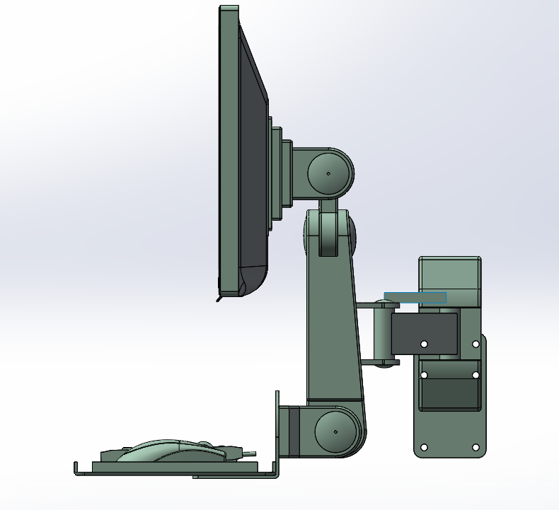 飞利浦显示器及键盘支架套装