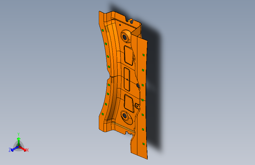 奥迪 Q5 -顶盖后顶梁总成
