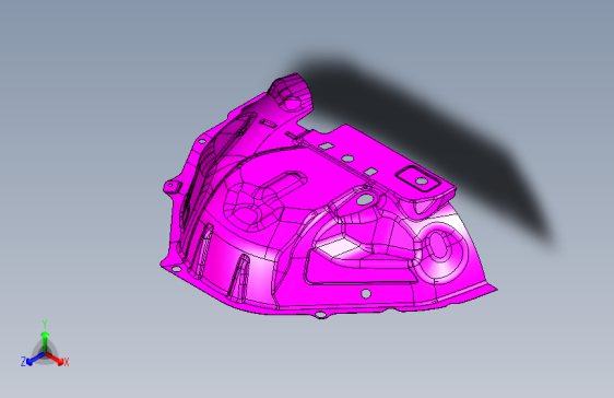 奥迪 Q5 -后轮罩内板总成-左