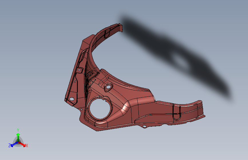 奥迪 Q5 -后轮罩外板总成-右
