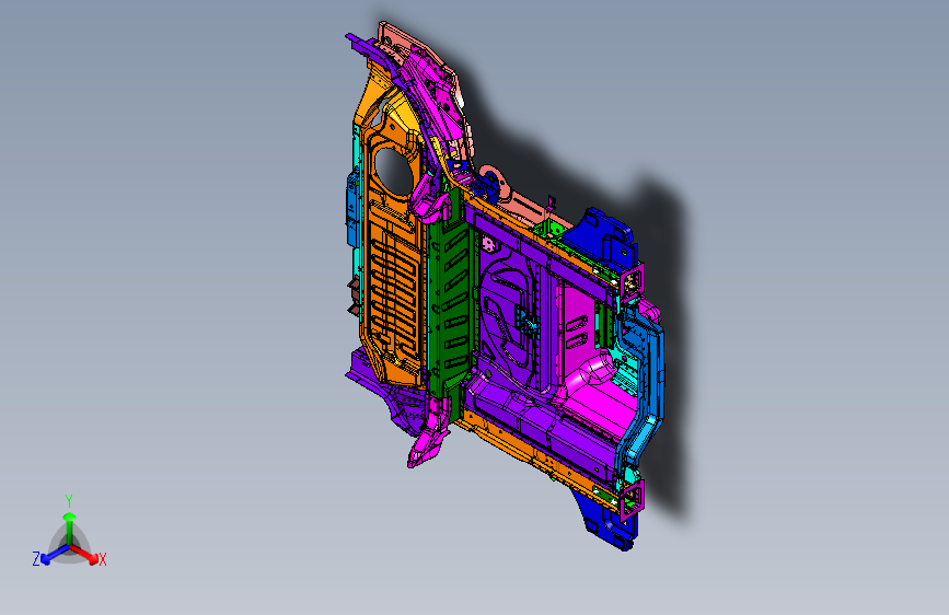 奥迪 Q5 -下车身焊接总成