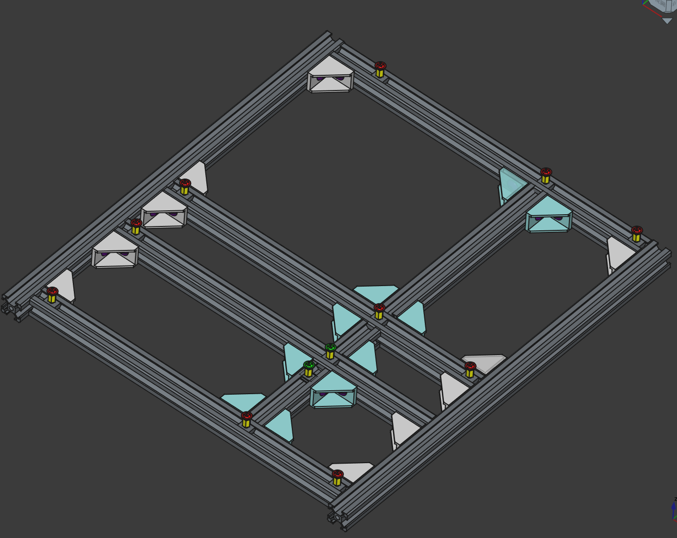 满载全金属ATX主板支撑系统
