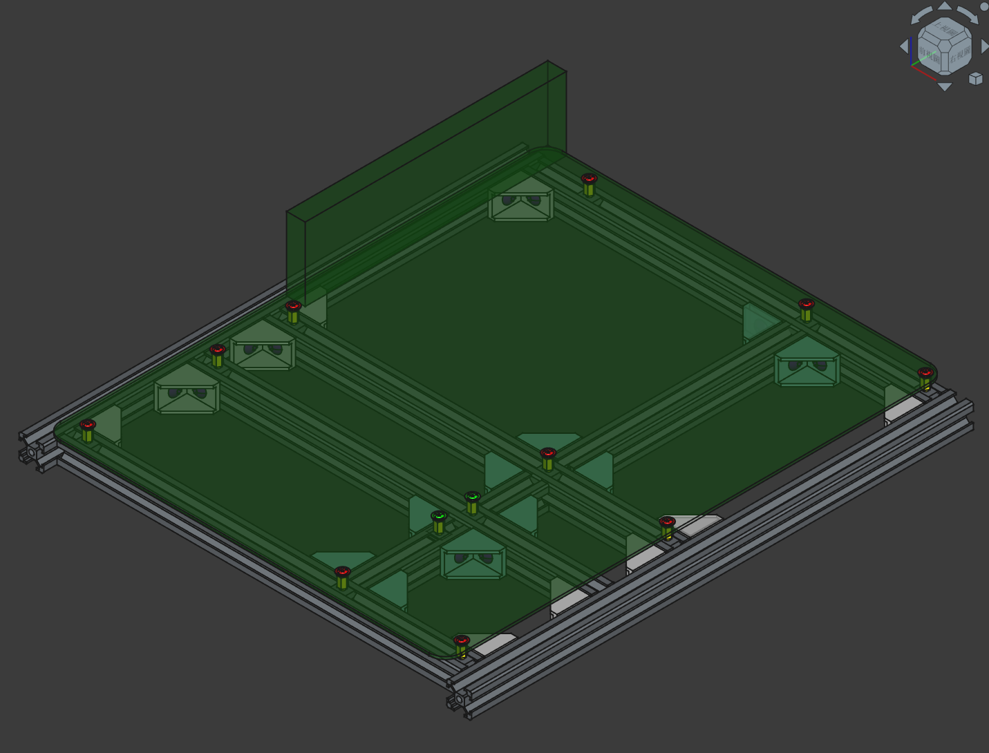满载全金属ATX主板支撑系统