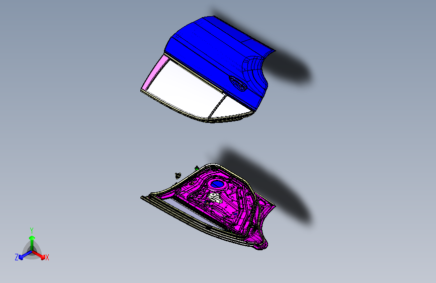 奔驰C200逆向 -002_开闭件(DOOR)