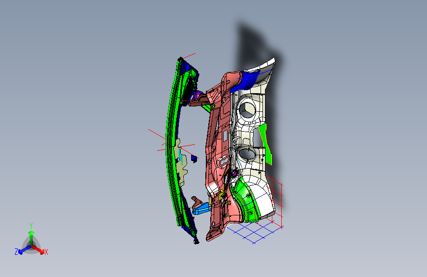 标致 408 -front_wall (2)