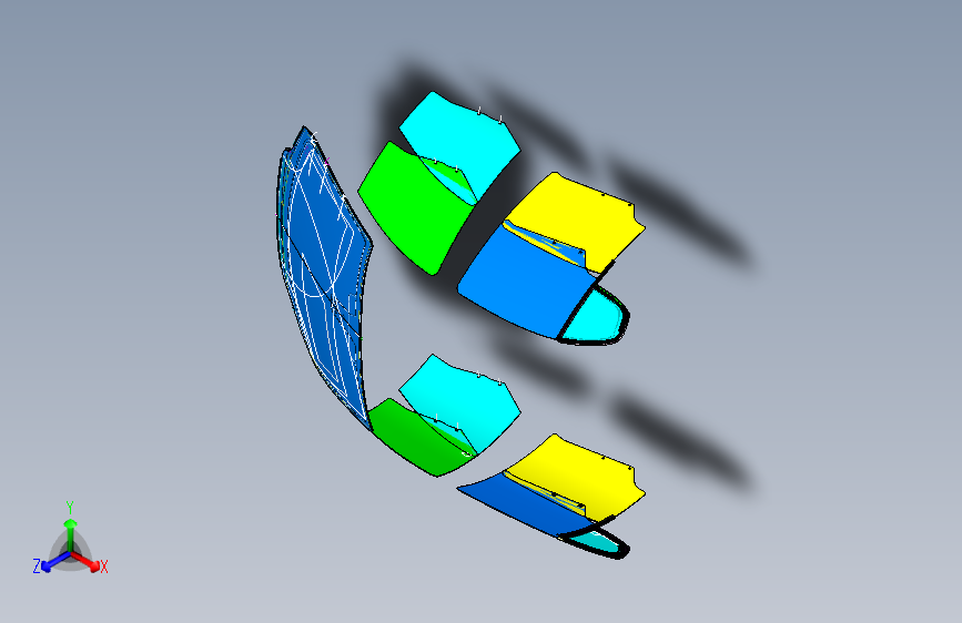 标致 408 -玻璃glass