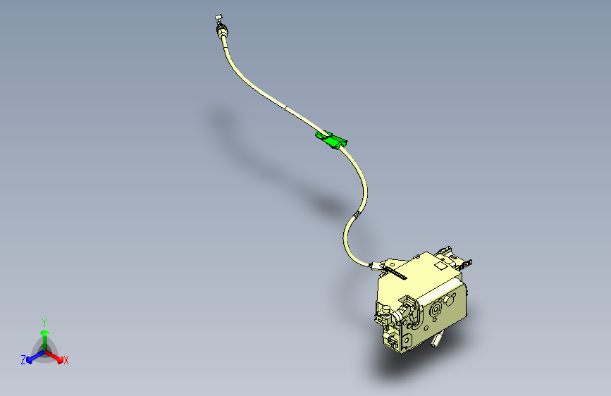 标致 408 -车门锁