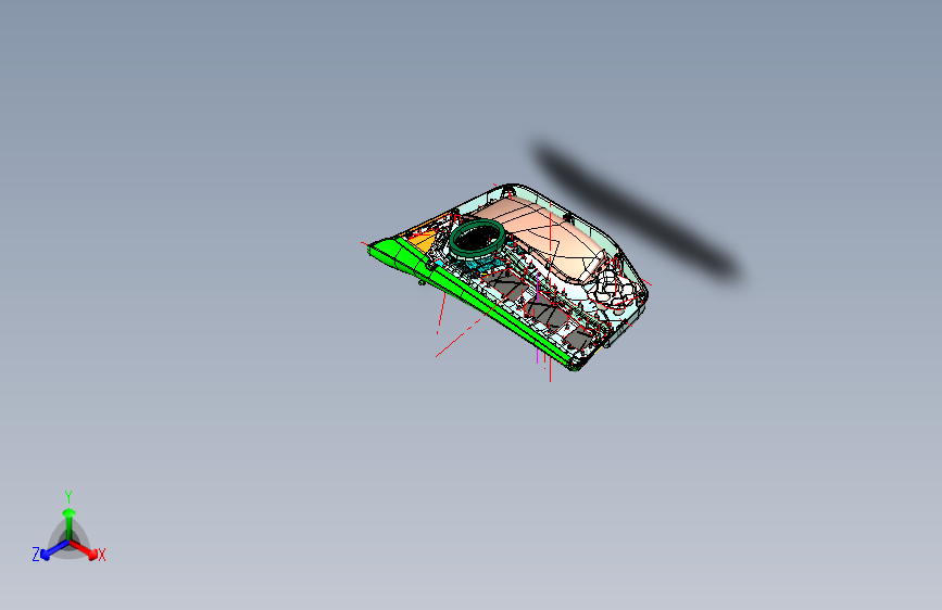 标致 408 -车门护板