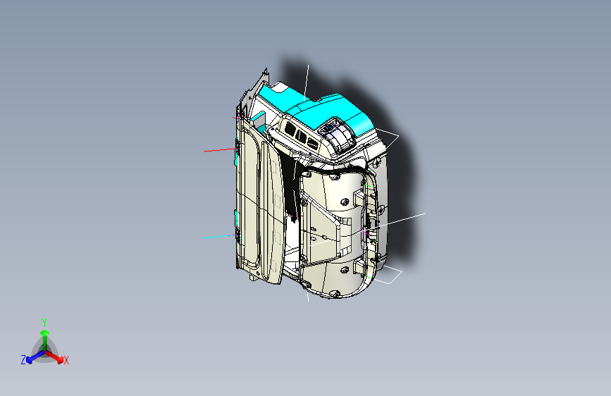 标致 408 -后背门tail_gate