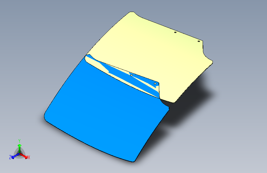 标致 408 -活动玻璃