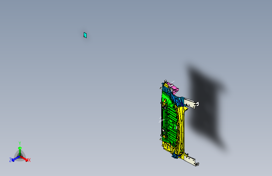 标致 408 -架子 shelf