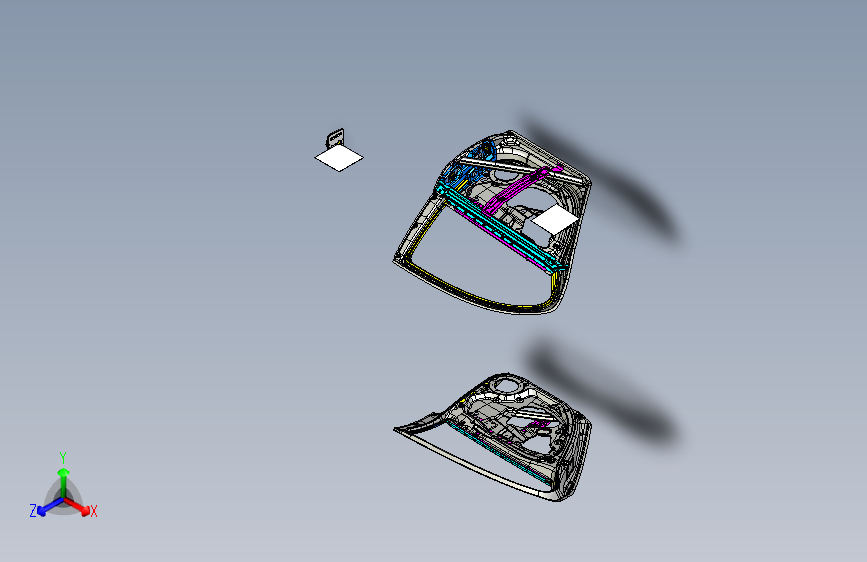 标致 408 -后门rear_door