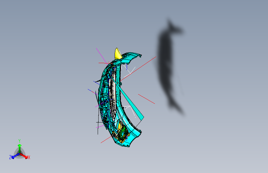 标致 408 -前保险杠front_bumper