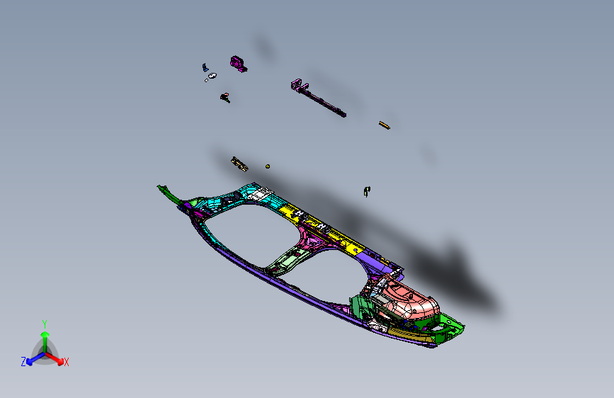 标致 508 -车左侧body_side_L