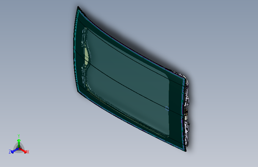 标致 508 -顶棚roof_mechanism