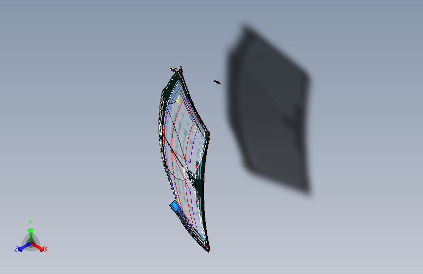 标致 508 -前玻璃front_windshield_glass