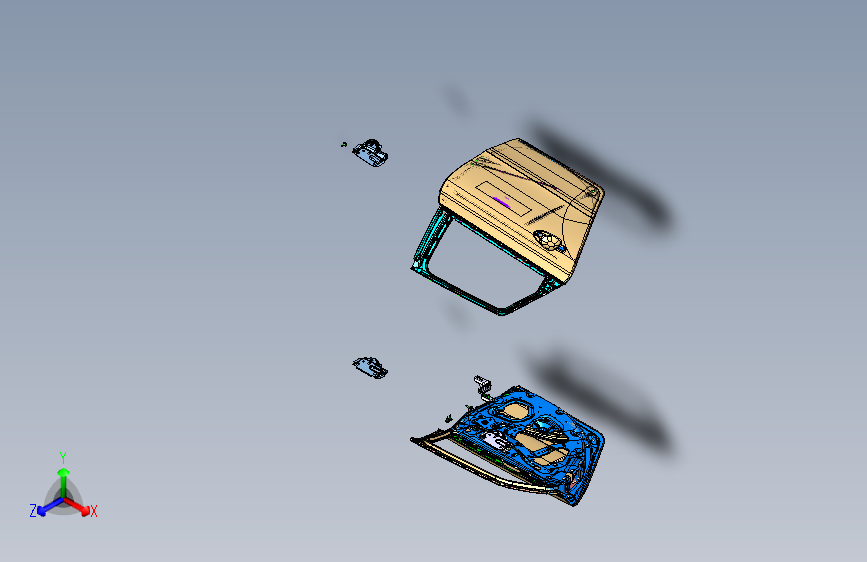 标致 508 -后门rear_door