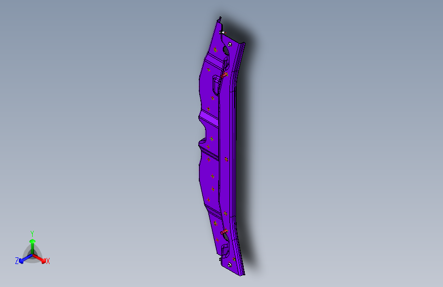 大众 速腾 -水箱上横梁组件