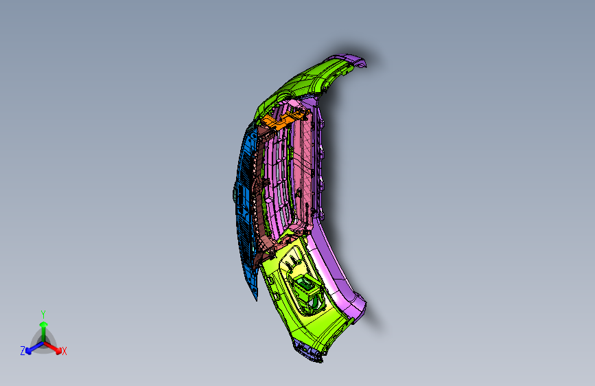 大众 途观 -前保险杠装置