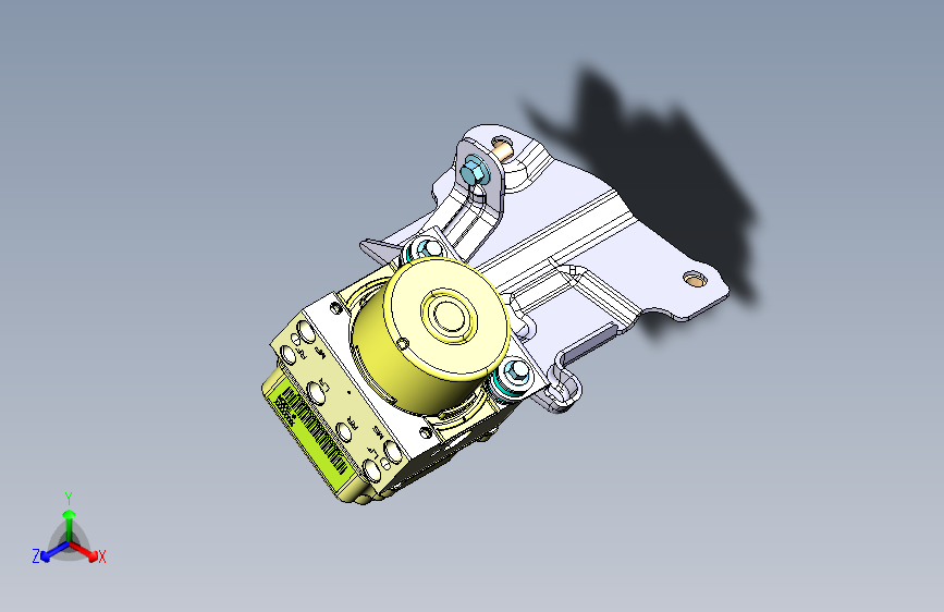 大众-途观-3550001HB_ABS总成装置图