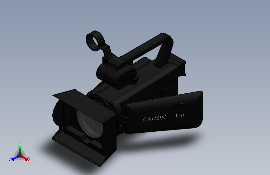 佳能摄像机（XA30）外形