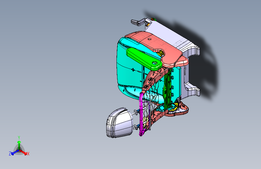 丰田 阿尔法 -正驾座椅数据