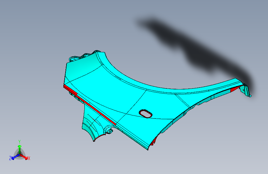 丰田普瑞维亚 -10_右翼子板总成_FRT FENDER RH