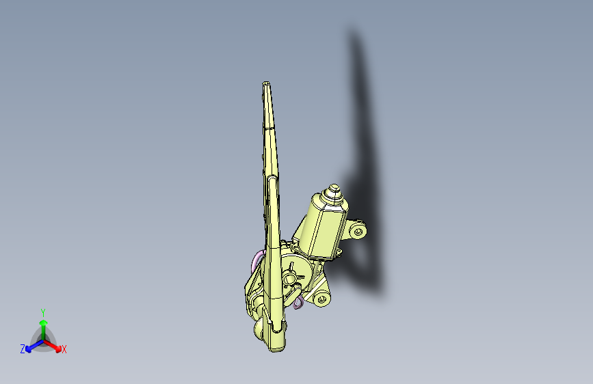 丰田普瑞维亚 -后风窗刮水器装置