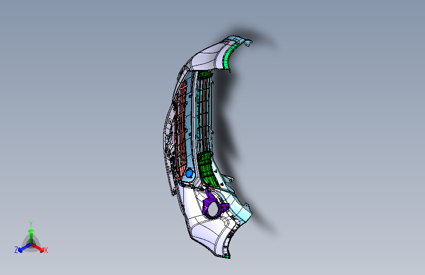 丰田荣放 RAV4 -2803 前保险杠