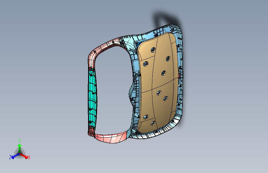 丰田荣放 RAV4 -6302 后备门内护板