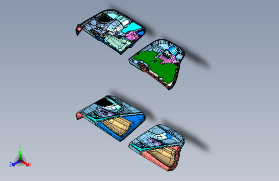 丰田荣放 RAV4 -6102 车门护面装置