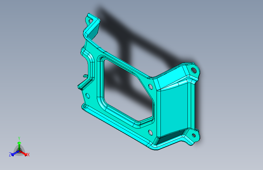 丰田荣放 RAV4 -安全气囊ECU安装支架总成