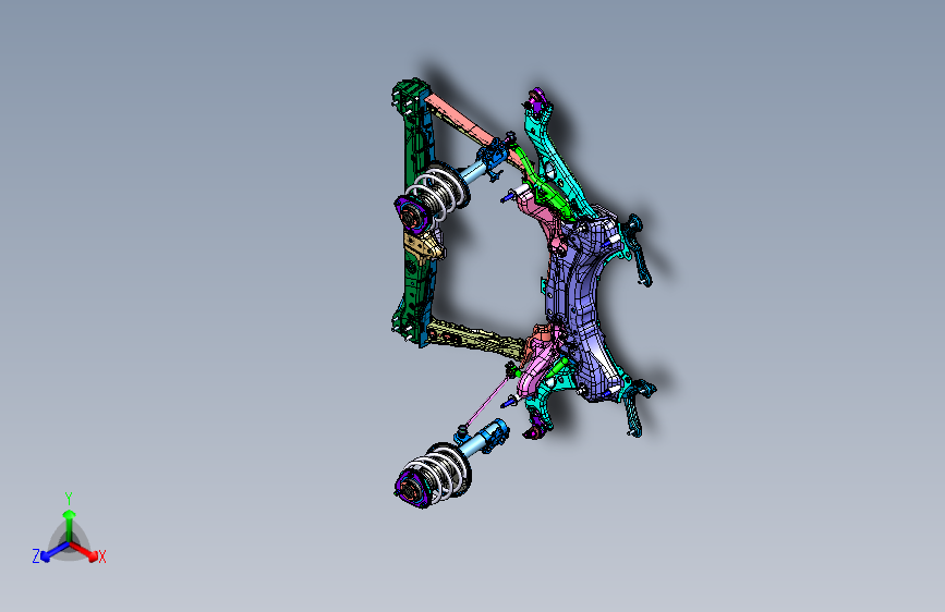 丰田荣放 RAV4 -前悬系统装置