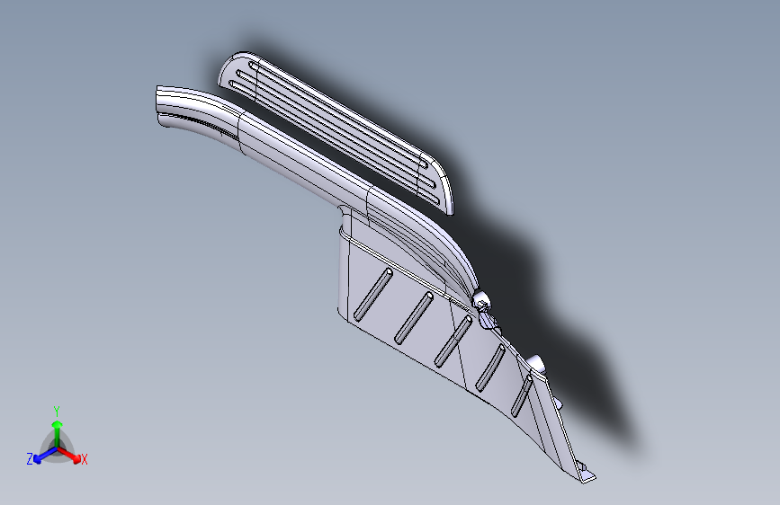 丰田荣放 RAV4 -右后门槛压板总成