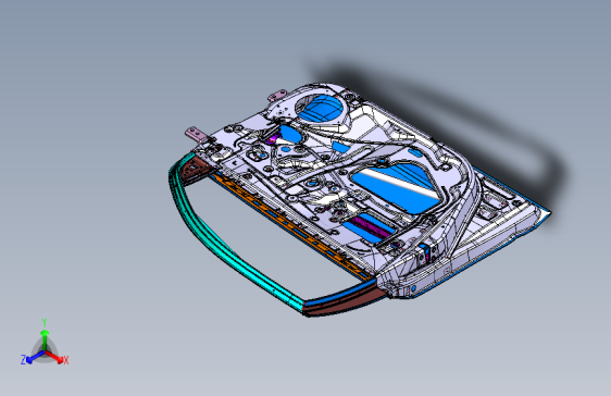 丰田荣放 RAV4 -左前车门总成