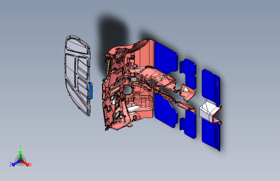 吉利 FE-3 - 隔音及隔热垫装置
