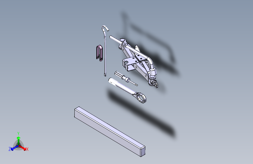 吉利 FE-3 -随车工具及附件装置