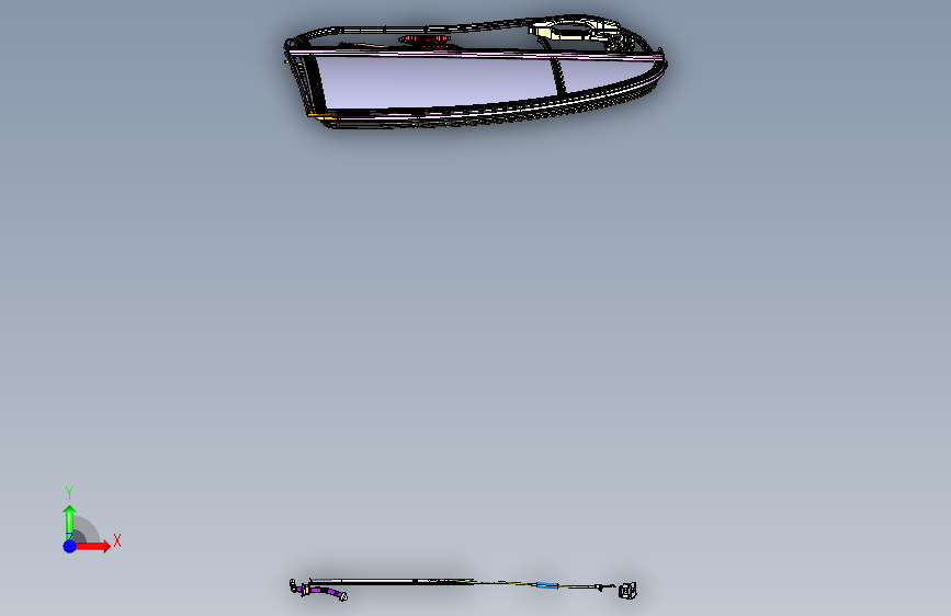 吉利 FE-3 -右后车门附件装置