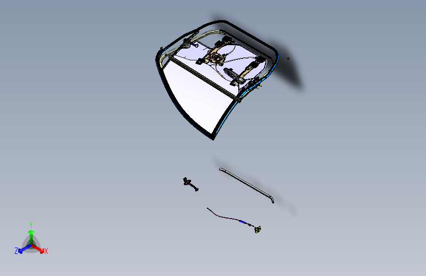 吉利 FE-3 -右前车门附件装置