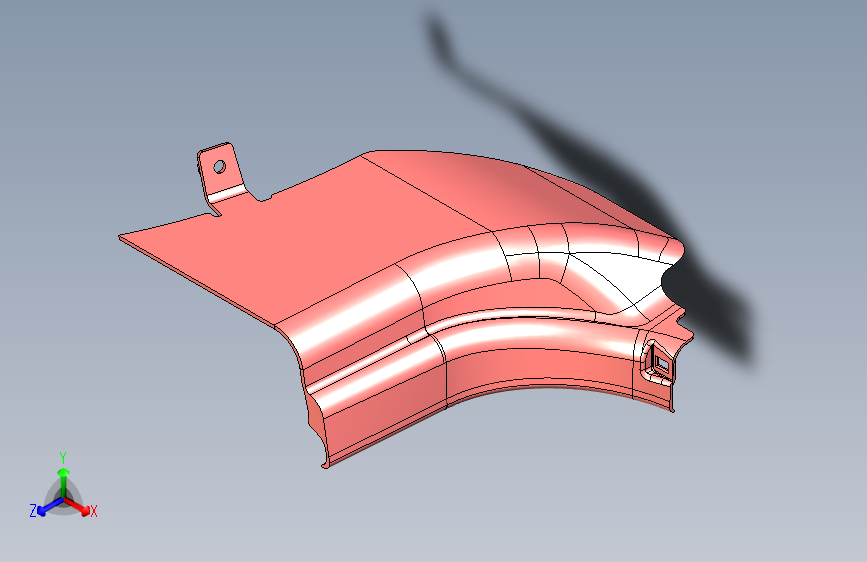 吉利 FE-3 -左侧围内饰装置