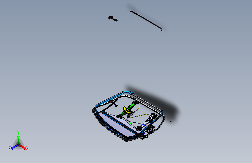 吉利 FE-3 -左前车门附件装置